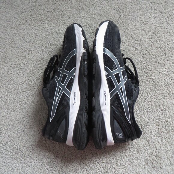 Asics womens gel nimbus 21 running shoes size 9 black/white - Picture 8 of 10
